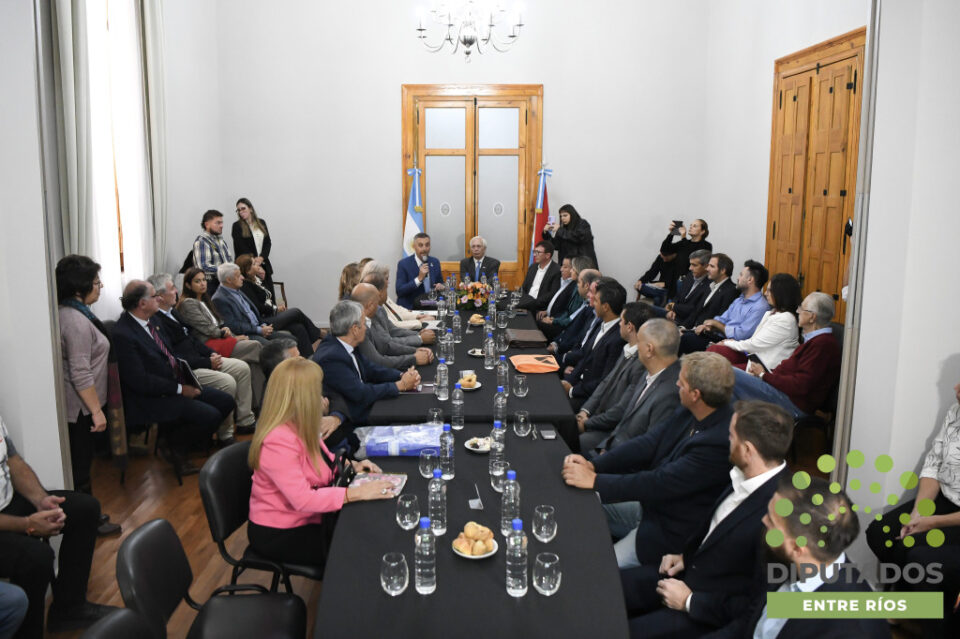 Bernaudo y Hein encabezaron un encuentro con autoridades y empresarios del Mercosur