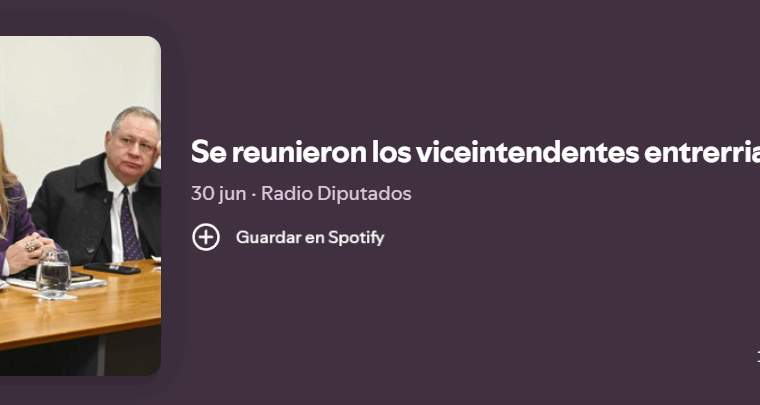 Se reunieron los viceintendentes entrerrianos, con la participación ciudadana como eje